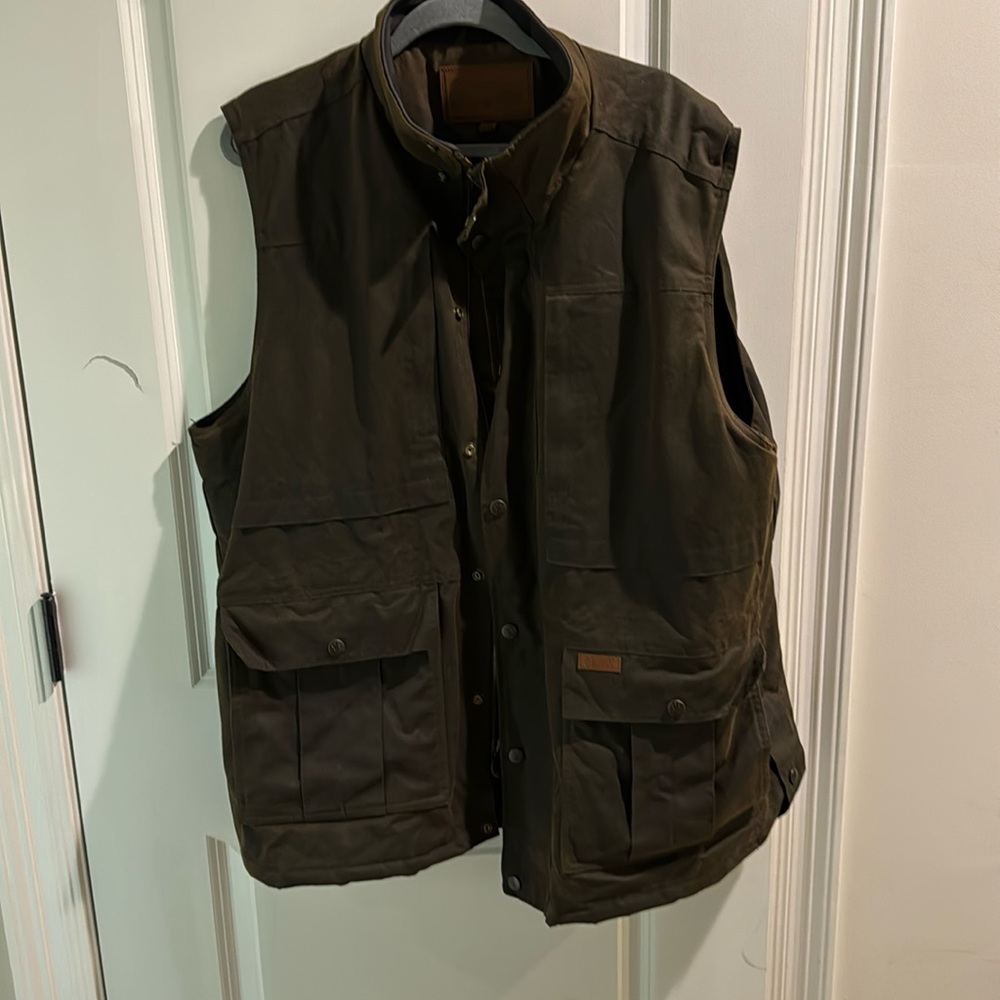Outback Trading company Wax Vest XXL NWOT